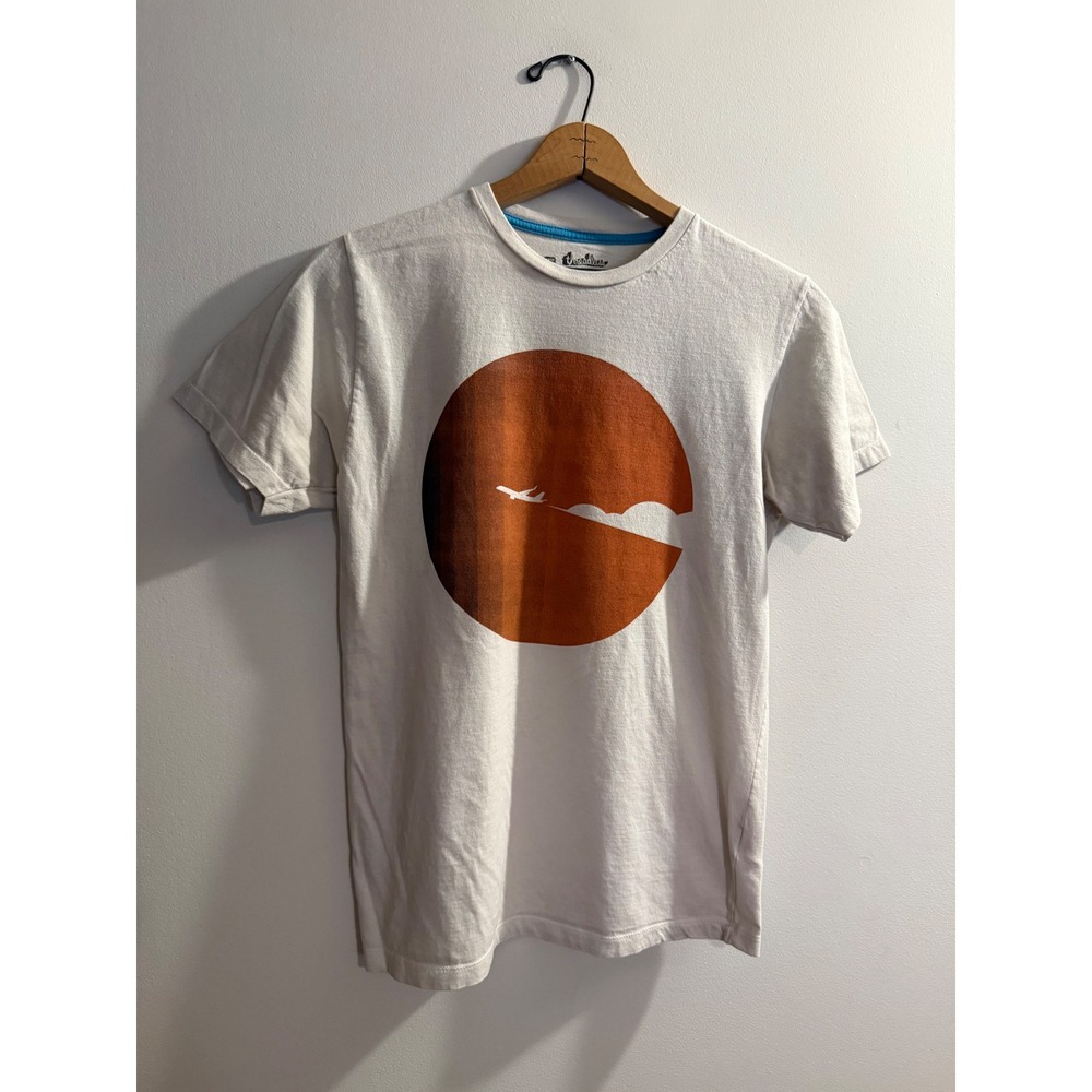 Threadless The Long Goodbye Budi Satria Kwan Graphic Tee White Mens Medium M
